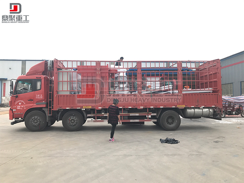 山東青島銅線銅米機(jī)發(fā)貨現(xiàn)場