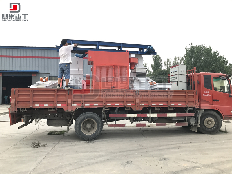 天水銅米機發(fā)貨現場