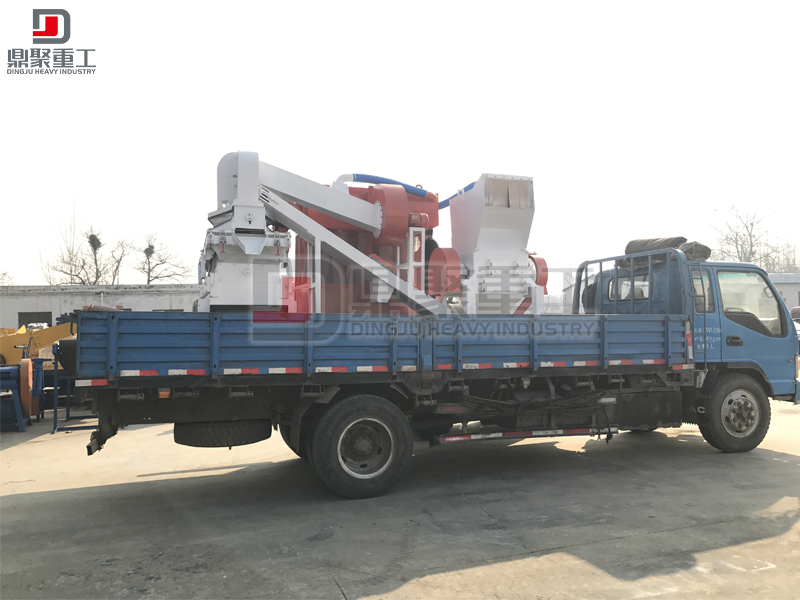 廣東韶關干式銅米機發(fā)貨現場