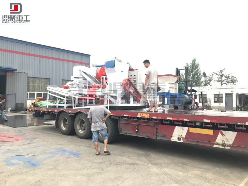 九江銅米機發(fā)貨現場